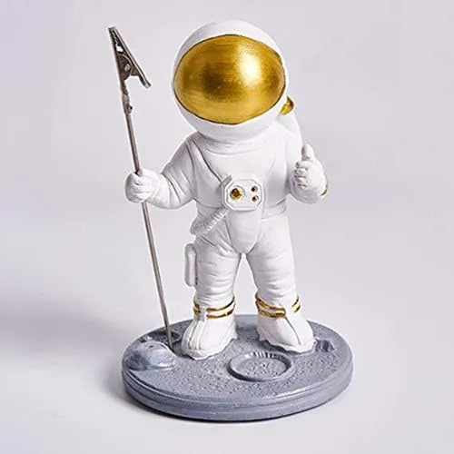 Astronauta Escultura em Resina Para Decoração - Linne